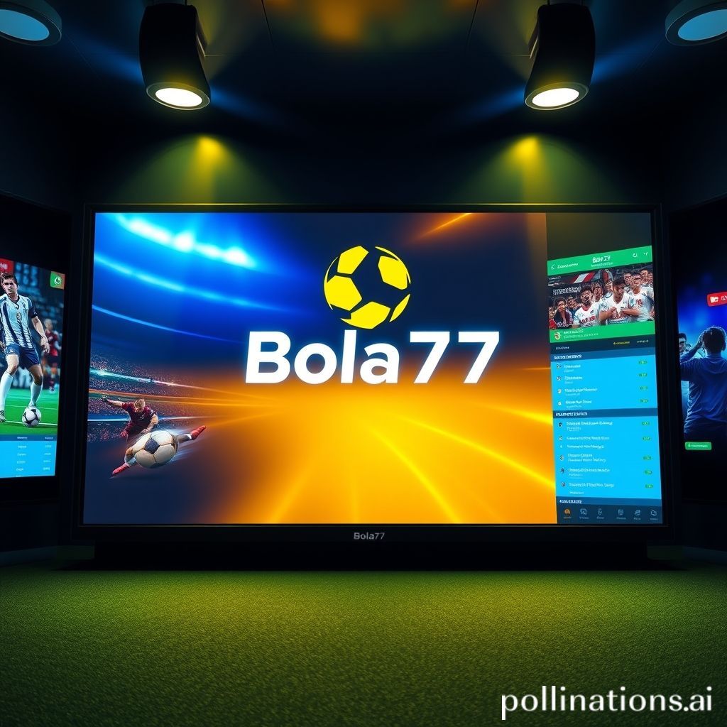  Mengenal Lebih Dekat Bola77: Platform Taruhan Online Terpercaya